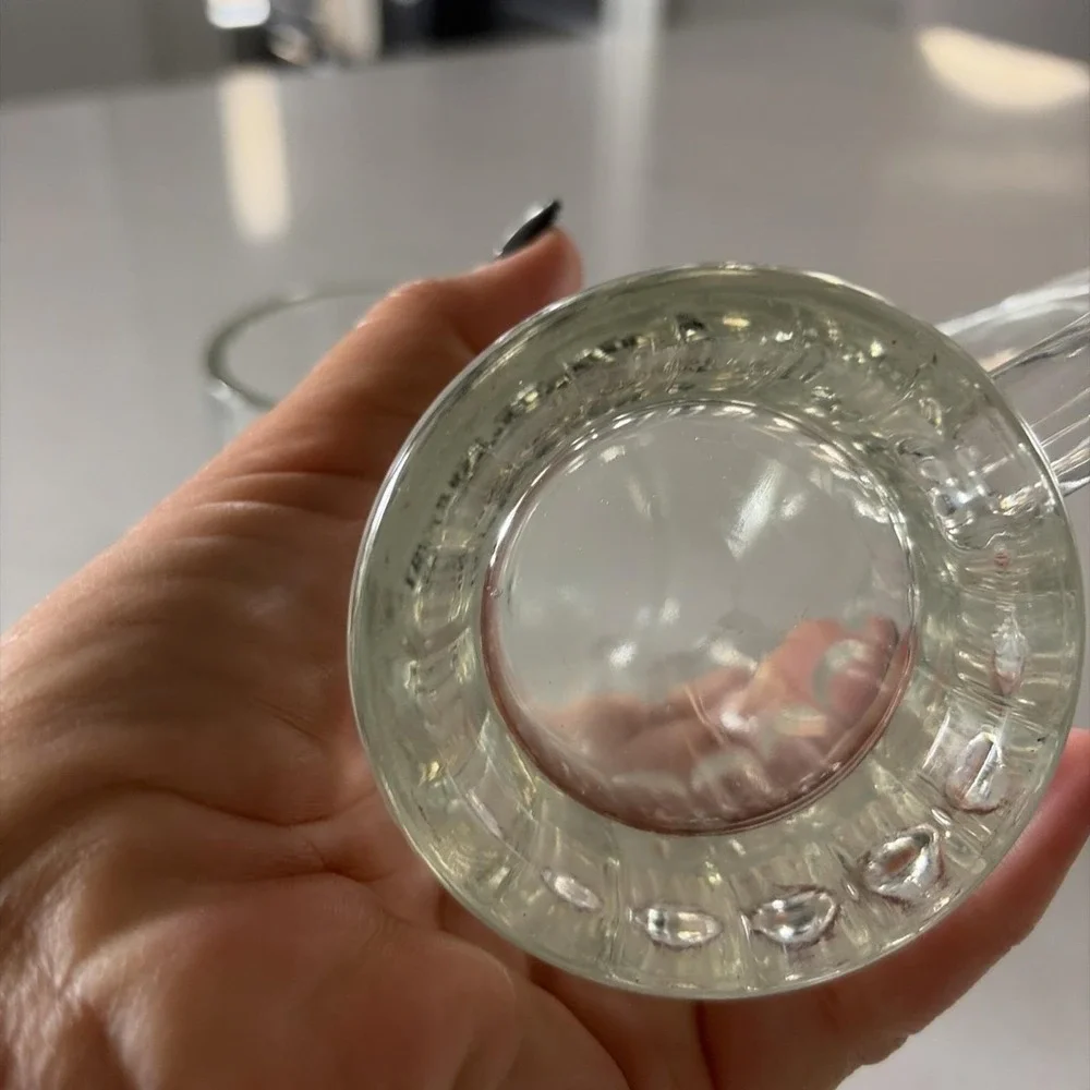 vtg glass‎ beer mugs 5